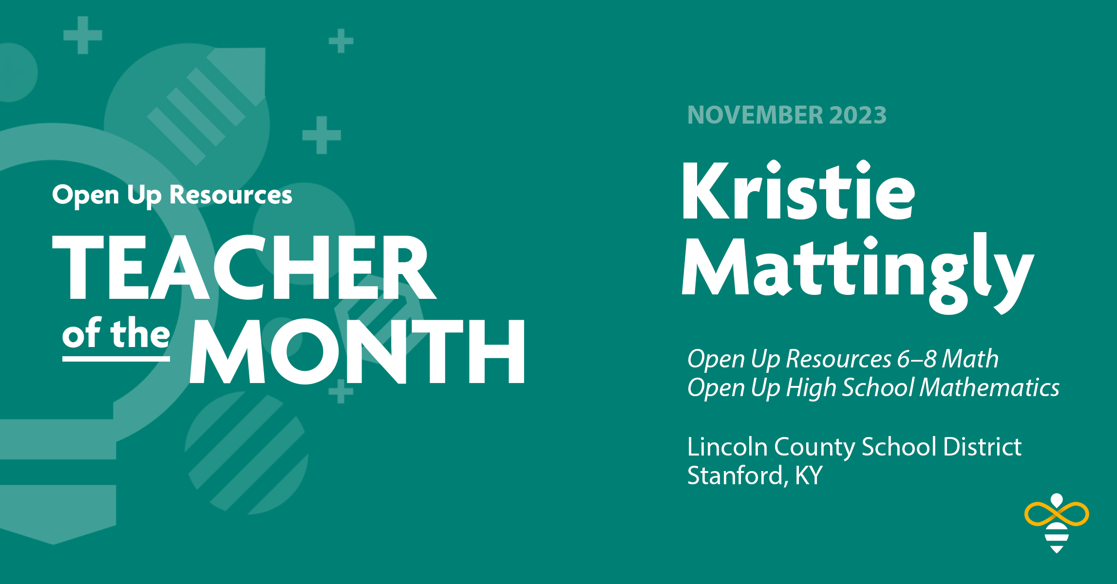 Kristie Mattingly Selected as National Teacher of the Month for ...